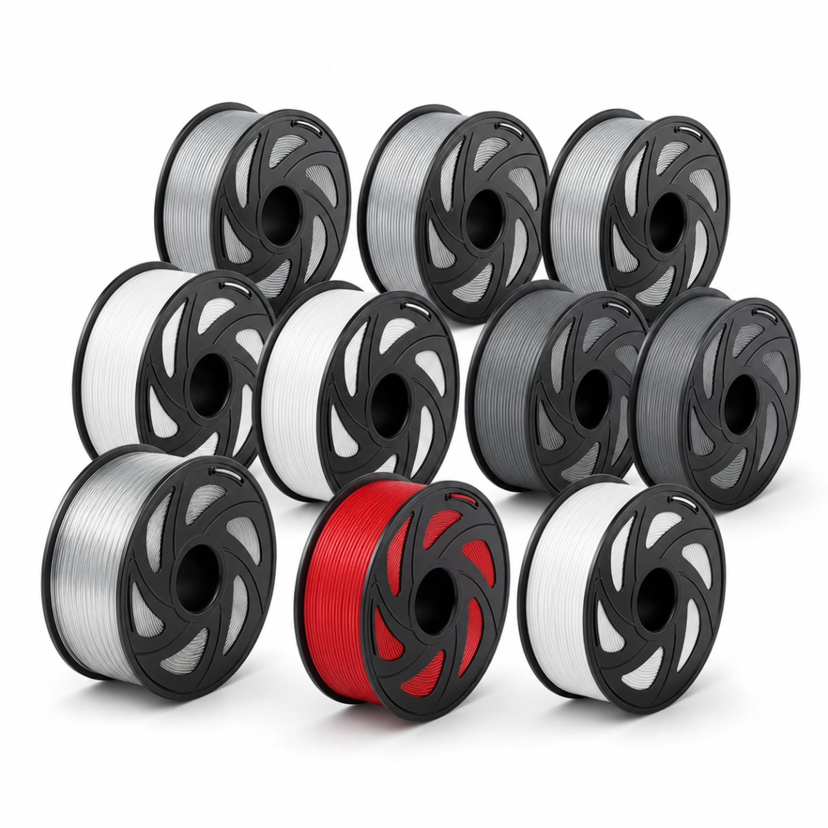KIT 10KG FILAMENTO 3D CLOSIN PETG ESSENCIAL NEUTRO