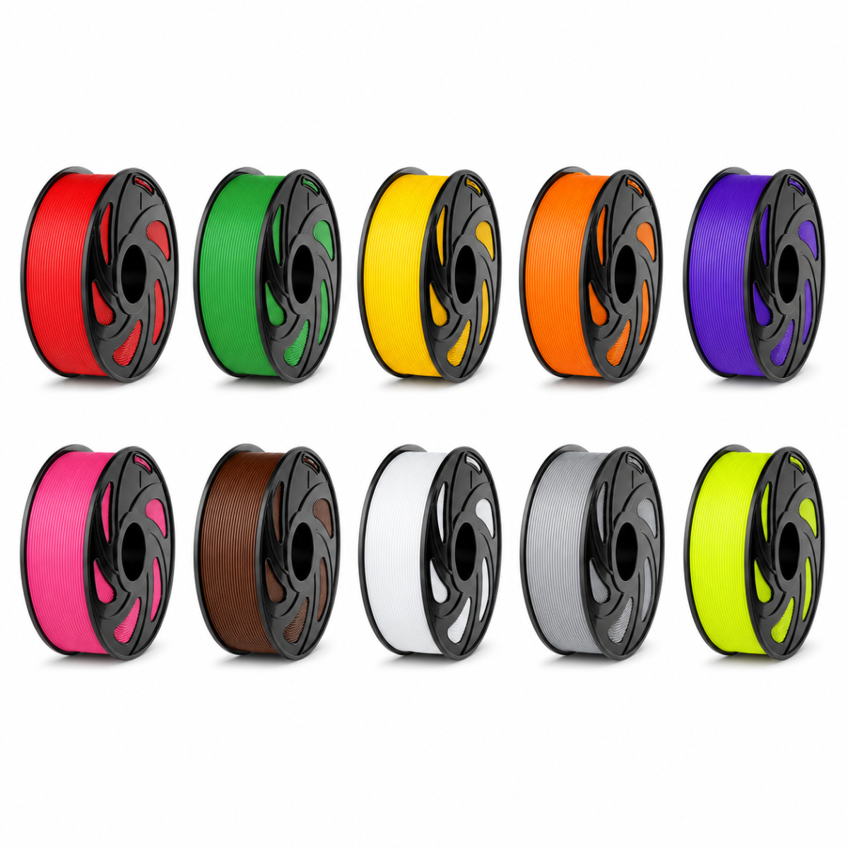 KIT 10KG FILAMENTO 3D CLOSIN PETG COLORIDO
