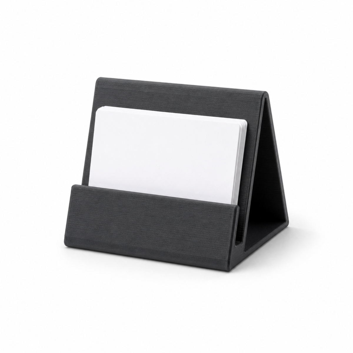 Suporte A-Frame Minimalista para Cartões de Visita