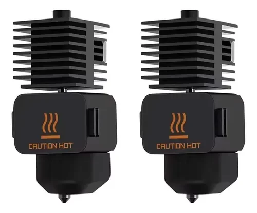 Hotend Bambu Lab A1 e A1 Mini 0,4 mm com Bico de Aço Inoxidável