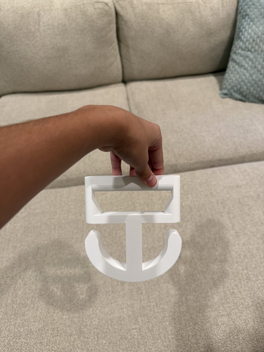 Suporte Carregador para Sacolas de Compras em PETG