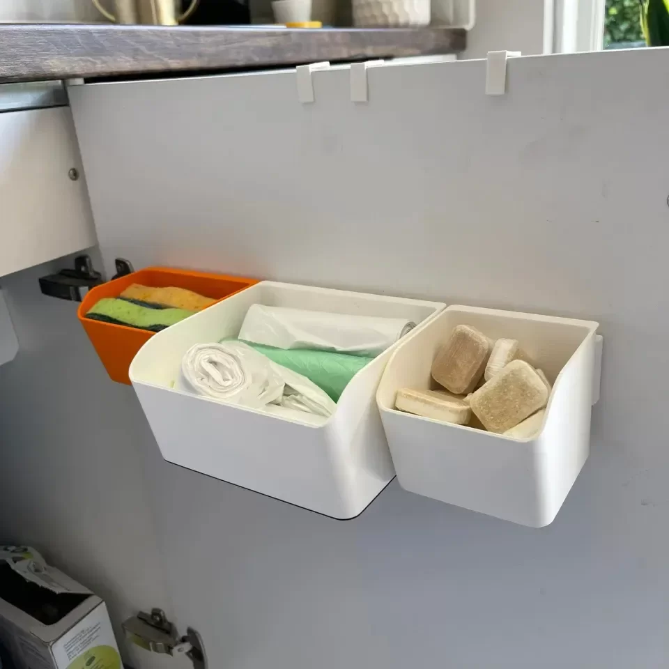 Organizador Modular para Porta de Armário de Cozinha