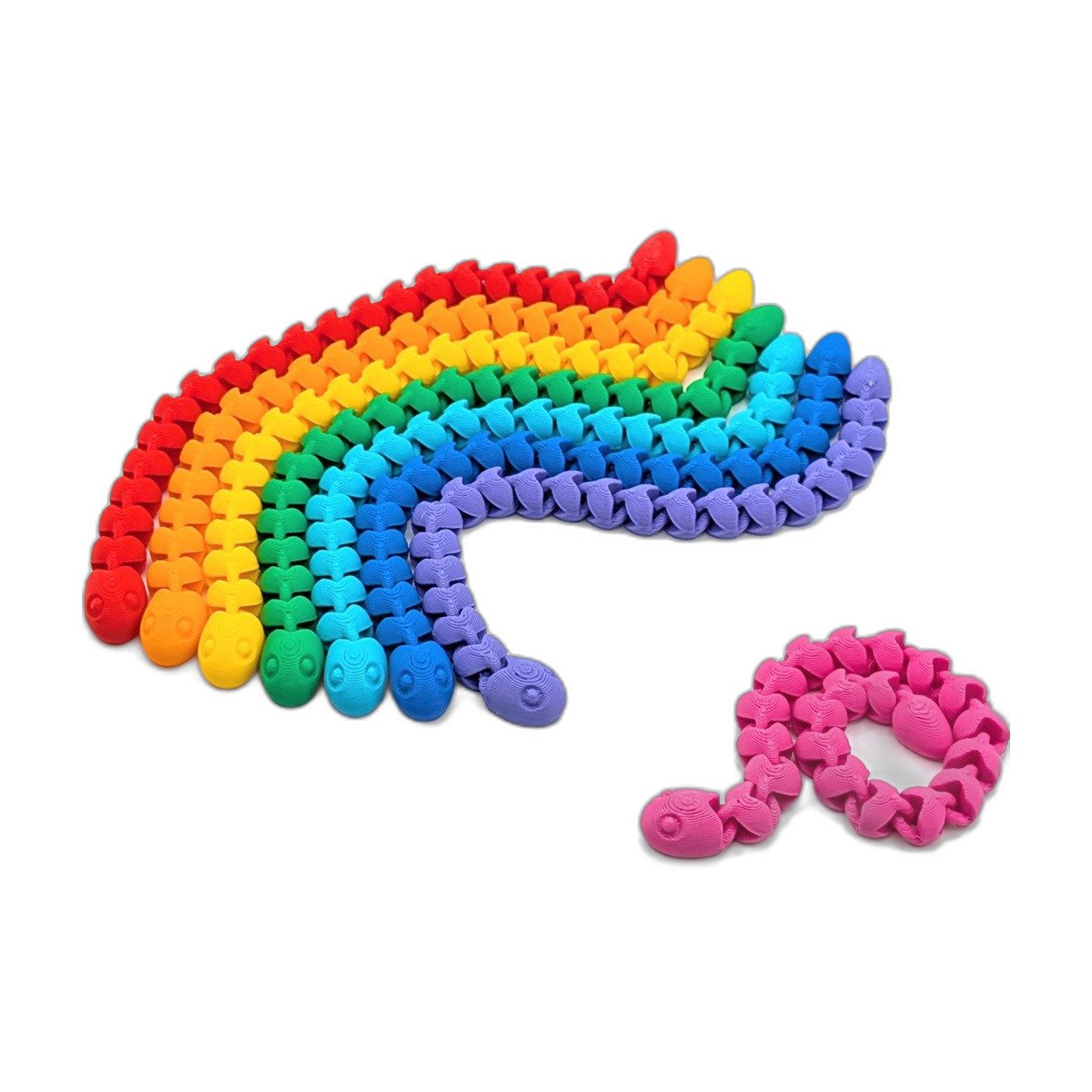 Brinquedo Sensorial Snakey Articulado
