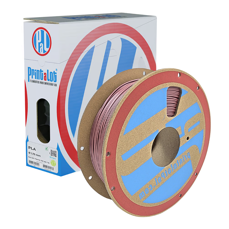 FILAMENTO PLA METAL ROXO UVA 1,75MM 1KG PRINTALOT