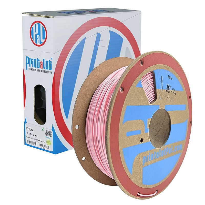 FILAMENTO PLA ROSA 1,75MM 1KG PRINTALOT
