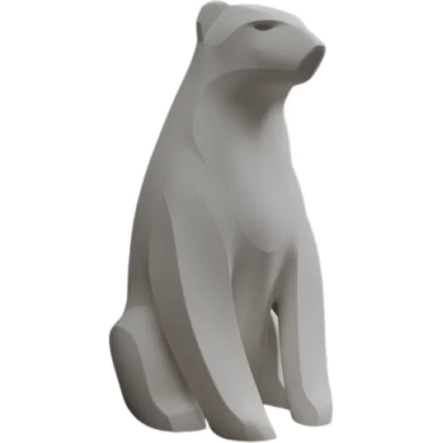 Urso Polar Escultural