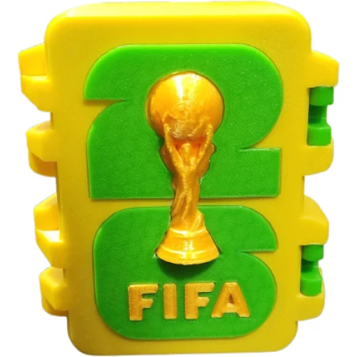 PORTA FIGURINHAS C/ DIVISÓRIA COPA DO MUNDO ATÉ 600 FIG