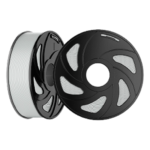 FILAMENTO 3D CLOSIN PETG BLACK-OUT - WHITE/BRANCO - 1kG