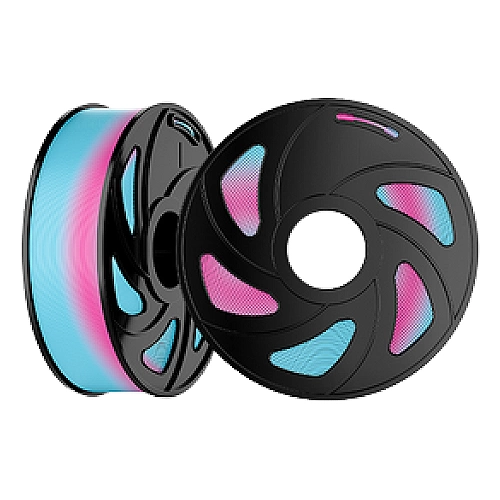 FILAMENTO 3D CLOSIN PLA SILK DUO - BLUE & ROSE/AZUL E ROSA - 1kg